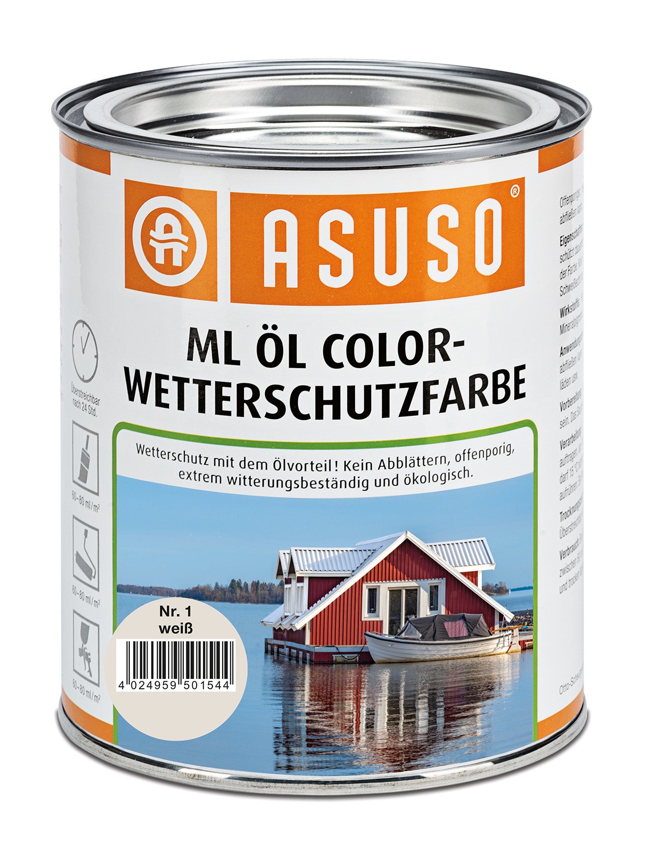 Asuso ML Öl Color - Wetterschutzfarbe