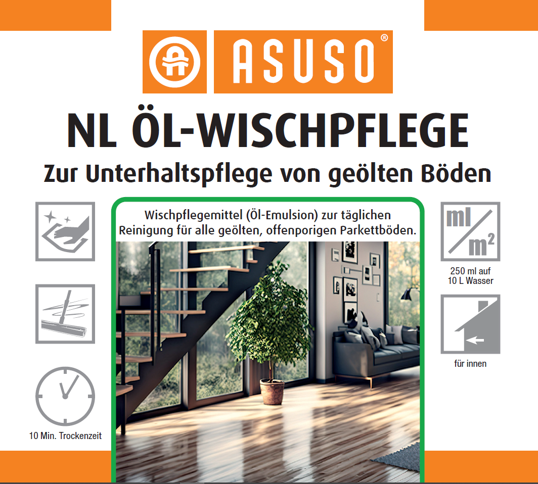 Asuso NL Öl-Wischpflege (ehem. Oliwax Line)
